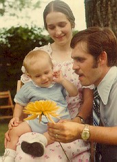 Dan with his parents